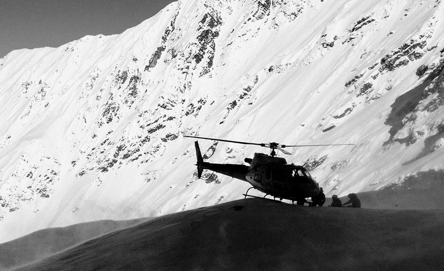 Glaciares del Cajón del Maipo y el heliski