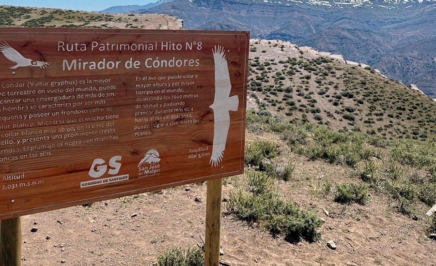 Valor natural, deterioro y cierre del geositio Mirador de Cóndores
