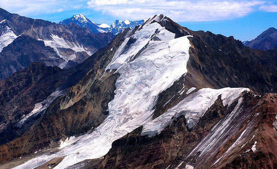 Cuerpos de hielo del Parque Nacional Glaciares de Santiago